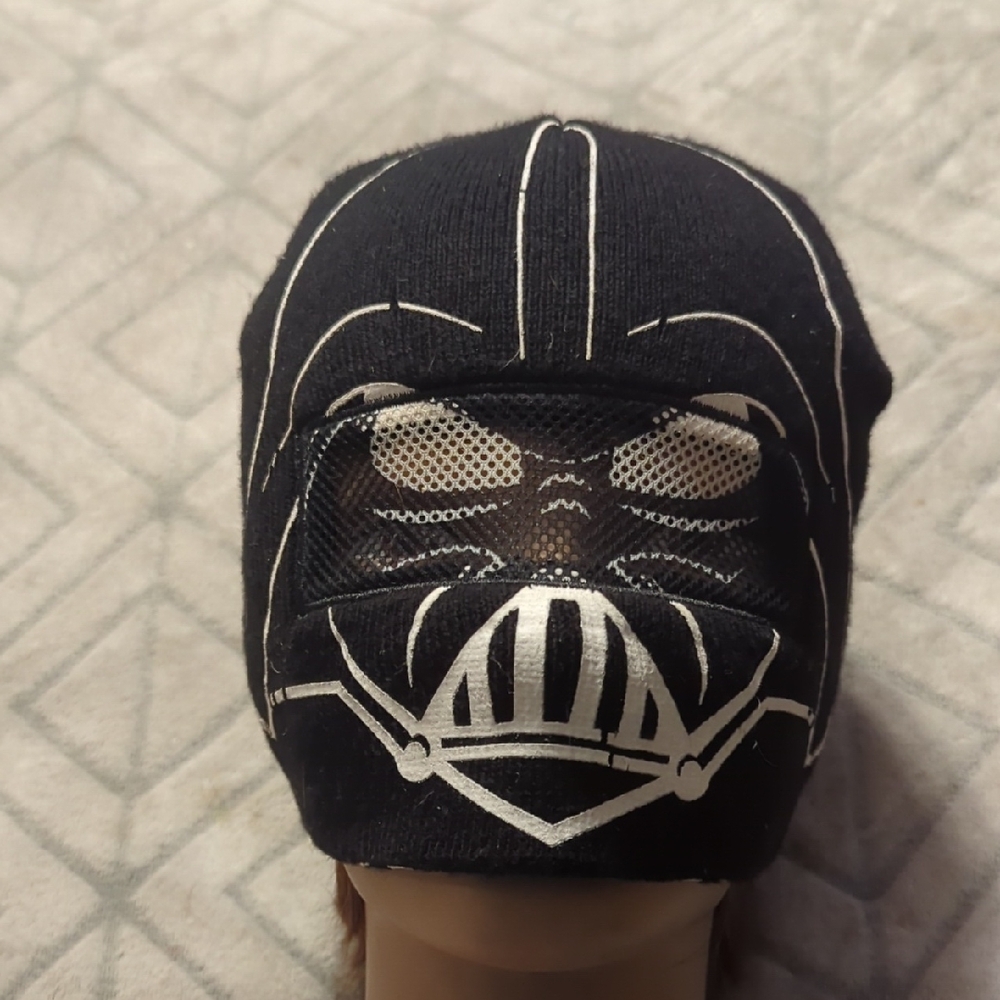 Star Wars Darth Vader flip-down cuff‎ beanie hat